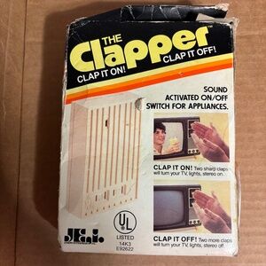 The Clapper Original - 1984 with instructions warranty papers old - new stock